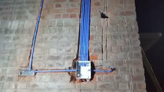 New House Electrical Wiring | Pipe and Board Fitting | SM Online Tech World