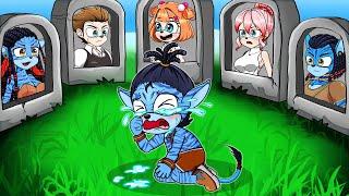 Avatar: The Way of Water | Na'vi Baby Goodbye Avatar Family - Cartoon Animation