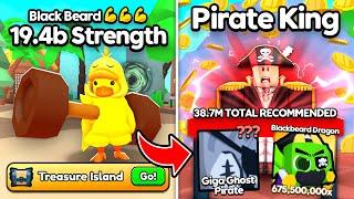 I Unlocked NEW Pirate World with INSANE Free Pets in Arm Wrestle Simulator! (Roblox)