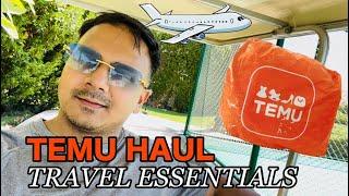 TEMU HAUL HOLIDAY ESSENTIALS | FIRST TIME GOING AWAY WITH 2 BABIES | BARGAIN ITEMS |