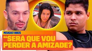 DIEGO E GUILHERME FALAM SOBRE JOGO DE GRACYANNE! | MESACAST BBB | BBB 25