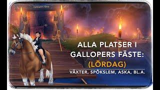 Alla platser GALLOPERS FÄSTE: LÖRDAG!! / Star Stable Halloween 2023