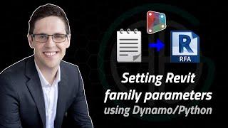 Set Revit family parameter values using Dynamo and Python!