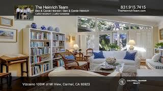 Remodeled Carmel Treasure Cottage For Sale