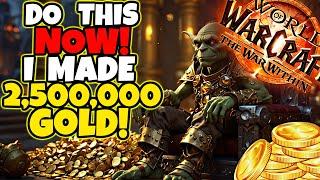 This Made Me 2,5 Million Gold & It's Very Easy To Get Started! The War Within Goldmaking