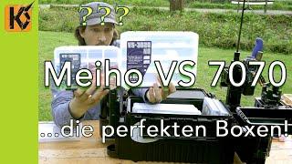 Meiho VS 7070 N die perfekten Boxen! Forellensee deutsch - Area Trout Forellen Angeln TackleBox