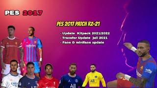 PES 2017 PATCH RZ 21 UPDATE KITS & TRANSFER