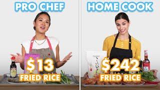 $242 vs $13 Fried Rice: Pro Chef & Home Cook Swap Ingredients | Epicurious