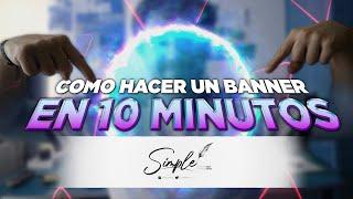 COMO HACER un BANNER para YOUTUBE EN 10 MINUTOS || PHOTOSHOP CS6