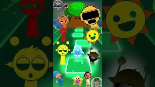 SPRUNKI(GameToons) Coffin Dance Song(Rockstar gaming 1m Remix) Vs Tiles Hop Edm Rush Geme 