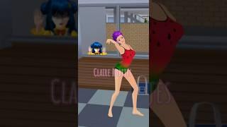 My Crush Is A ...  ( UHAW ) SAKURA School Simulator #sakuraschoolsimulator #shorts #tiktok