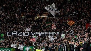 Lazio fans filmed making Nazi salutes on streets of Glasgow