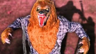 BEST WEREWOLF Halloween Animatronic EVER? Big Lots Howling Werewolf Animatronic UNBOXING and SETUP