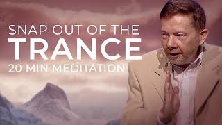 Welcome to the Present Moment | 20 Minute Meditation with Eckhart Tolle