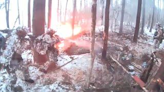 Russian Special Forces Special Operations Forces Fight at Ukrainian Army Stronghold