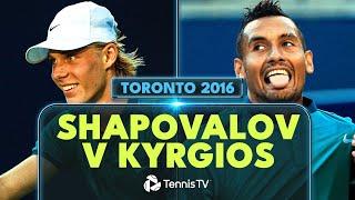 When 17-Year-Old Denis Shapovalov SHOCKED Nick Kyrgios  | Toronto 2016 Extended Highlights