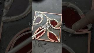 Soldering Stained Glass for Christmas 