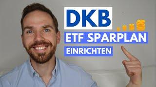 ETF Sparplan bei der DKB einrichten - monatlich investieren mit dem DKB Broker I Finanzfitness