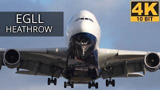 Crosswind Landings at Heathrow | Spectacular Aircraft Approaches