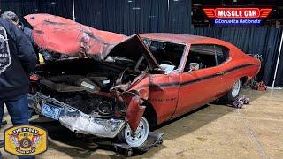 Barn Finds & Hidden Gems at MCACN 2024   Rare Muscle Cars Corvettes & More!