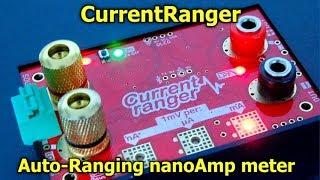CurrentRanger: auto-ranging current meter