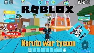 Aventura no naruto war tycoon   Roblox Ep02