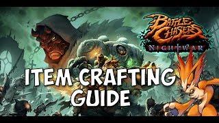 Battle Chasers Nightwar Item Crafting Guide