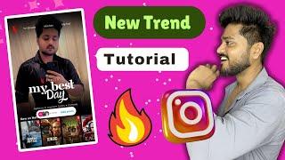 Instagram New Trend  My Best Day Story Tutorial | Instagram Story My Best Day | Instagram Add Yours