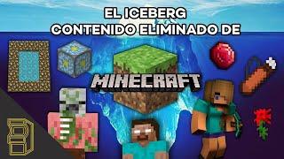 El Iceberg del Contenido Eliminado de Minecraft