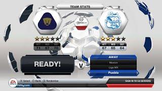 FIFA 13 (PS3) Gameplay - UNAM vs Puebla