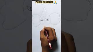 Ganesha Drawing very easy #short #shorts #ytshorts #trendingshorts