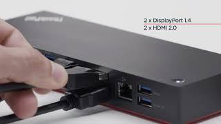 ThinkPad Thunderbolt 3 Dock Gen 2 Product Tour