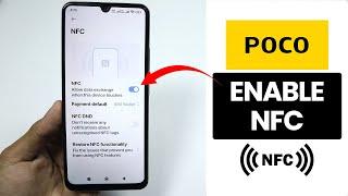 How to Enable NFC on Any Poco Phone - Use NFC