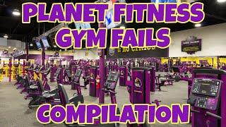 PLANET FITNESS GYM FAIL COMPILATION | The Gains Gods