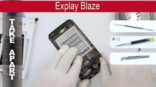 How to disassemble  Explay Blaze, Take Apart, Tutorial