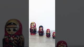 Матрешки 2🪆stop motion #shorts #matreshka #stopmotion