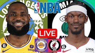 LIVE: LOS ANGELES LAKERS vs MIAMI HEAT | NBA | PLAY BY PLAY | SCOREBOARD