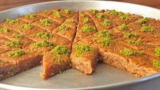 YALANCI BAKLAVA NASIL YAPILIR ‼️ Oklava Kulanmadan Çok Pratik Baklava tarifi  Şerbetli tatlı