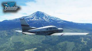 Flying Across Oregon: JustFlight Arrow "Long Haul" on PilotEdge Online ATC in Microsoft Flight Sim