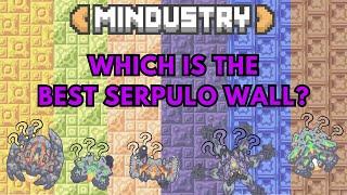 What is the BEST Serpulo Wall??? -  Mindustry