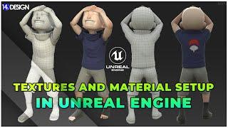 How to setup Materials and Textures in Unreal Engine