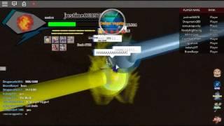 roblox flaming path dbz vegeta vs. justine robiso part 2