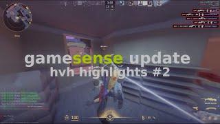 GAMESENSE UPDATE cs2 hvh highlights #2