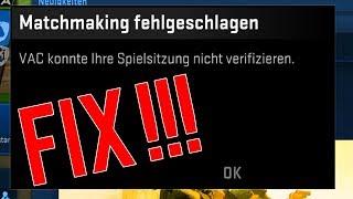 VAC ERROR FIX | VAC konnte ihre Spielsitzung nicht verifizieren | behoben !