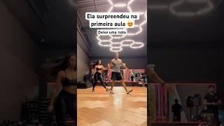ENSINEI A MENINA A DANÇAR #shorts #dance #freestep