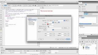 Dreamweaver Tutorial - Introduction 04 - Page Properties