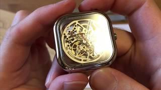 Xiaomi CIGA Design Skeleton Automatic Mechanical Wristwatch : Unboxing, review of Silver version