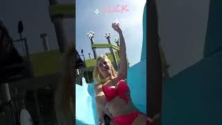 Water Slide OOPS #iceyu_tv