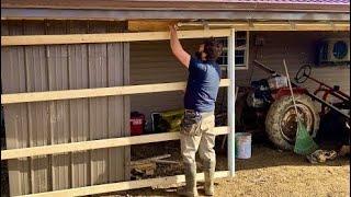 Build a Sliding Barn Door