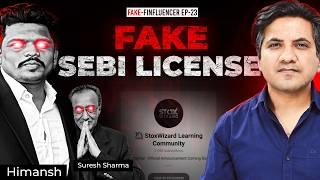 This Twitter Finfluencer uses FAKE SEBI License for Telegram Tips | Himansh | Fake Finfluencers Ep23